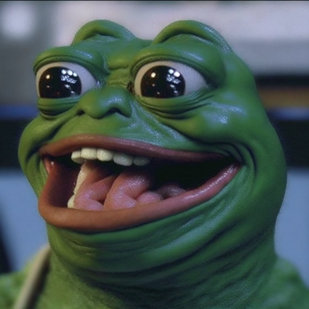 _pepeking's tweet photo. @pepecoineth Pepe King is here! https://t.co/fQxxPjeVUp