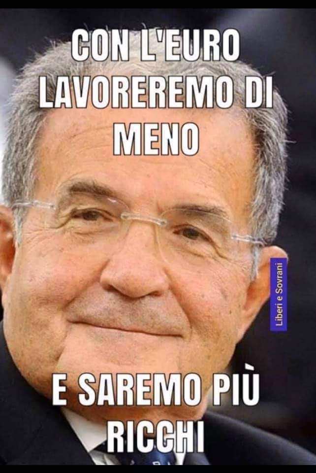 Vedete, quando c'è la festa del lavoro mi viene in mente questo personaggio qui #prodi