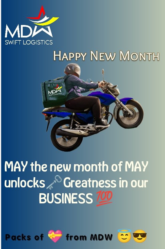 mdwslbu's tweet image. Happy New Month 😎🙌
#lagosbusiness
#lagosdeliveryservice