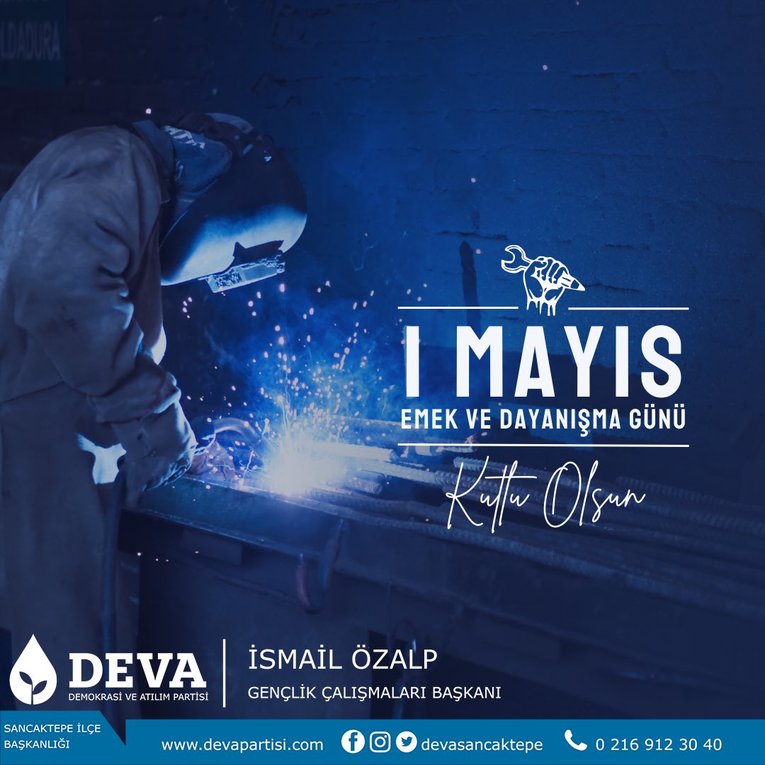 gencdevasncktpe's tweet photo. 1 Mayıs Emek ve Dayanışma Günü Kutlu Olsun💧🌱

@mutalipgecer 
@ismailozallp 

#DevaPartisi #AliBabacan #1MayisEmekveDayanismaGunu #1MAYIS2023 #GençDeva https://t.co/V9ZLyYgzNK