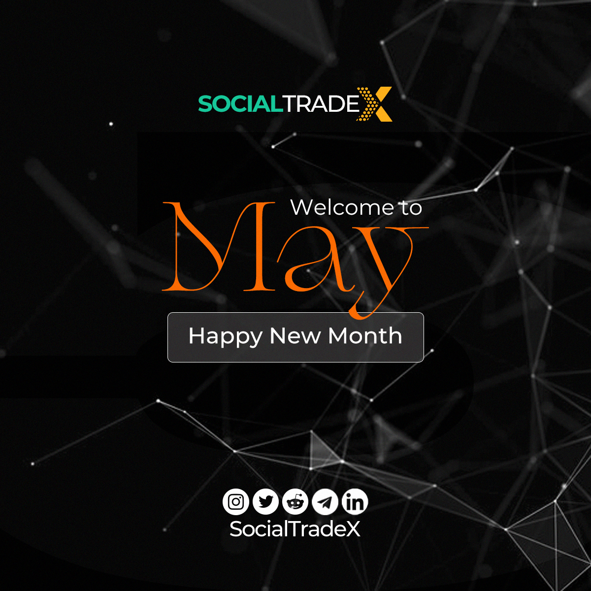 SocialTradeX wishes you a Happy New month💕

Don't forget we are still the best trading platform. Start trading with us Today!

#copytrading #pepecoin #BRC20 #Bullish