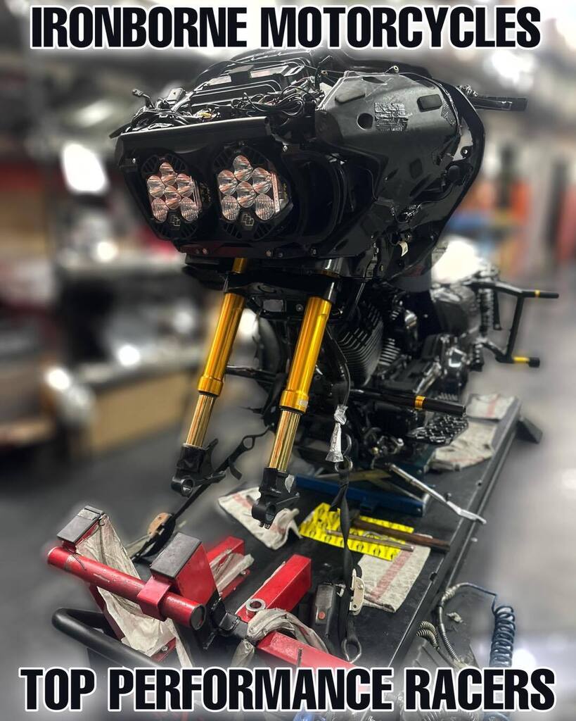 IRONBORNE's tweet photo. Top performance racers ✊🏻👊🏻✊🏻👊🏻✊🏻👊🏻✊🏻 #ironborne_motorcycles #ironborne #tc #m8 #vtwin #sportster #bagger #modena #madeinmodena #italy #roadglide #streetglide #highperformancesolution #roadglide #roadglideitalia #madeinitaly #performancebagger  #harleyda… https://t.co/tOu1UNDL7O https://t.co/HTa1prUYeB