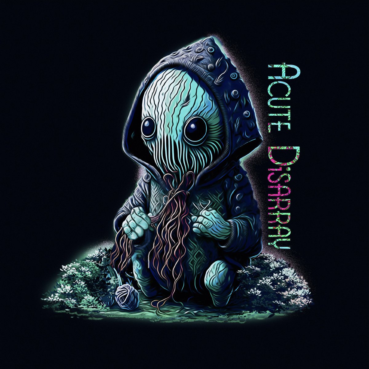 acutedisarray's tweet photo. Cthulhu might be a cosmic horror, but maybe he has hobbies, maybe he wants to be recognized for his knitting. #acutedisarray #GraphicDesign #adobe https://t.co/s5EXqAGSUt