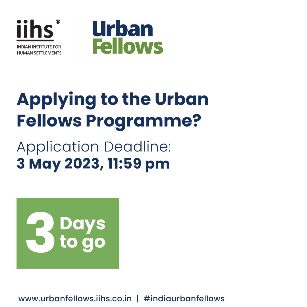 Indian Institute for Human Settlements tweet media