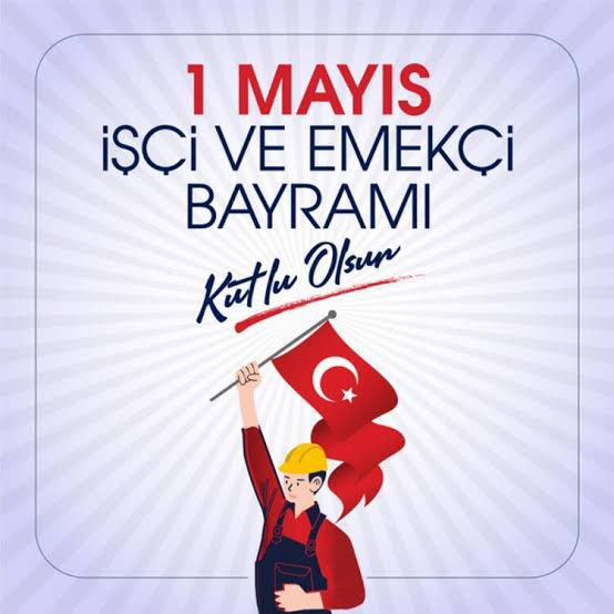 Emeğin, emektarın, alın terinin, dayanışma ve yardımlaşmanın günü olan #1MAYIS 'ımız kutlu olsun.

#1MayisEmekveDayanismaGunu 
#1MAYIS2023  #1MAYIS