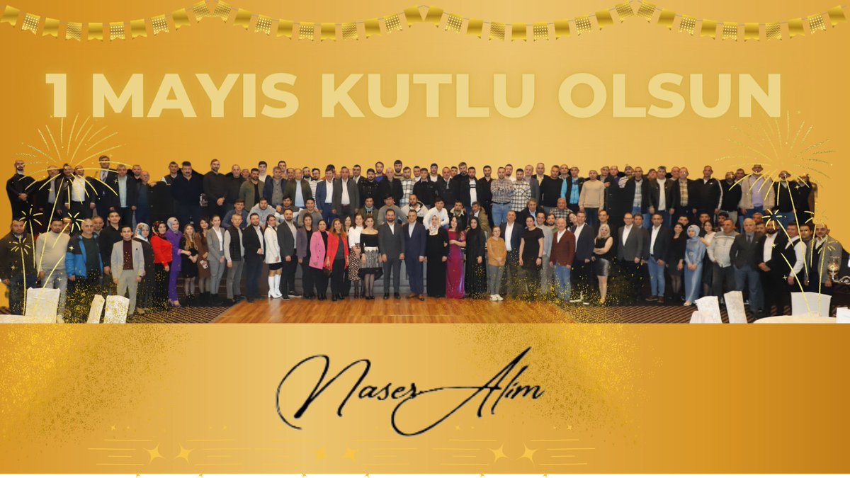 Emekleriyle ülkemize değer katan tüm çalışanların 1 Mayıs Emek ve Dayanışma Günü'nü kutluyorum.
#1MAYIS2023 #1MAYIS #1MayısİsciBayramıKutluOlsun