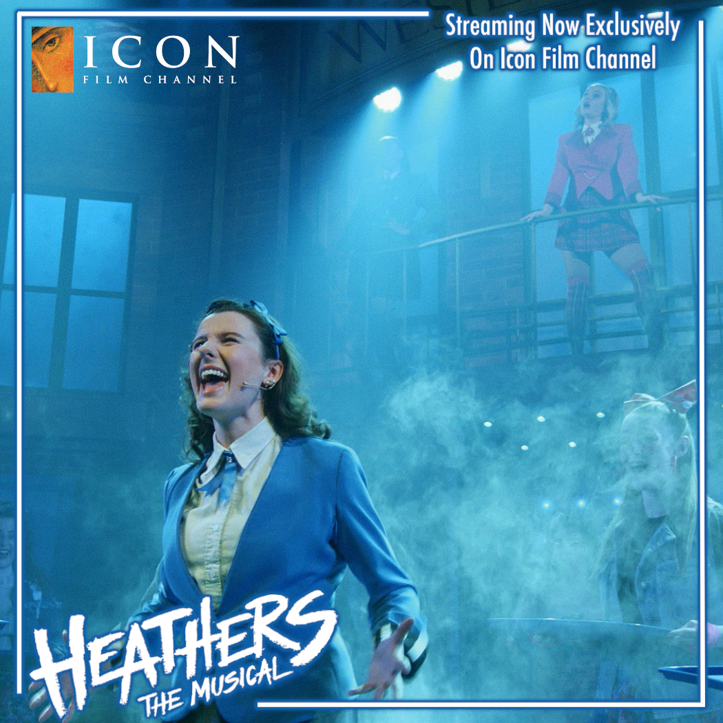 UKKaleidoscope's tweet photo. Heathers: The Musical is now streaming exclusively on the Icon Film Channel 

Tune into this thrillingly funny musical with a free trial at https://t.co/mopaLs9YWf 

Or via the Icon Film Amazon Prime Video channel https://t.co/qBOV1glt8R

@HeathersMusical @IconFilm https://t.co/iTmcDdCGM9