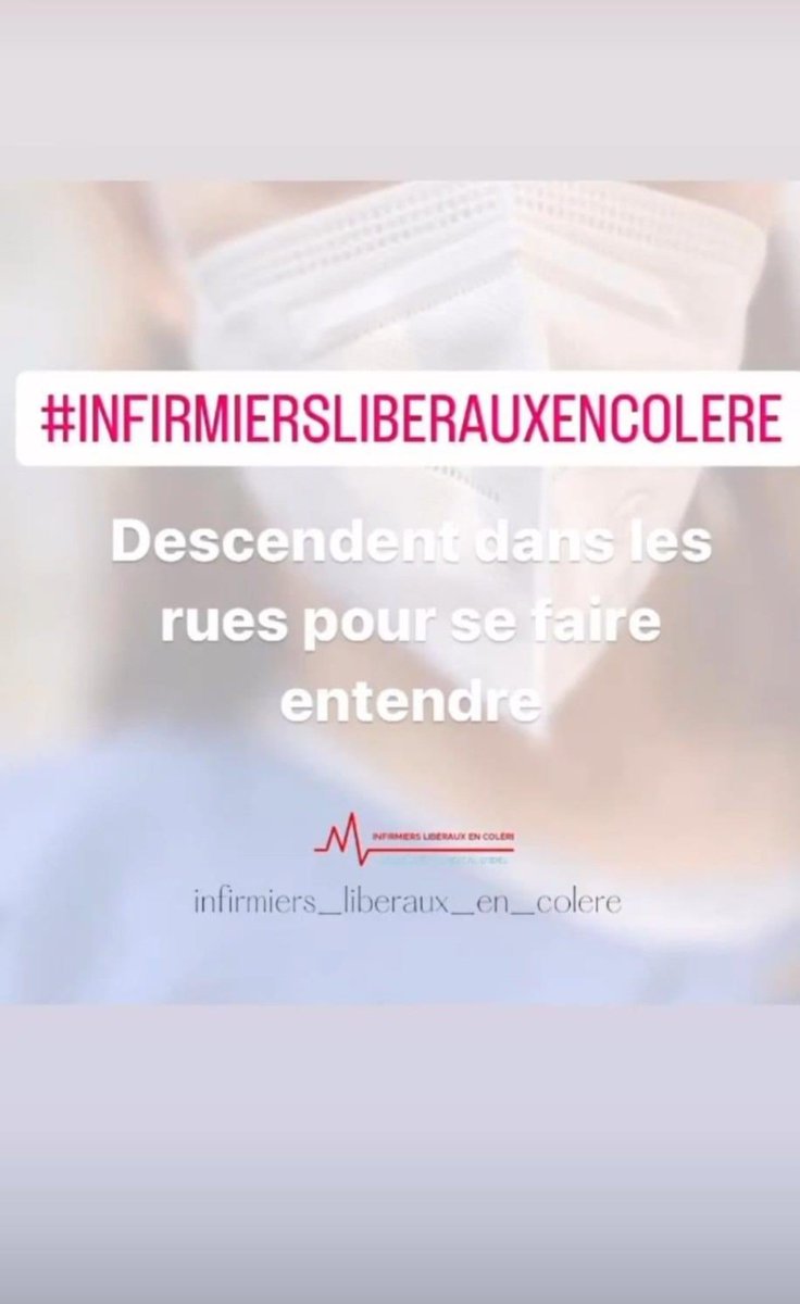 Rdv le 12 Mai 💪💪💪Pour sauver notre profession 🖤
#infirmiersliberauxencolere #infirmiersliberauxmeprises #infirmiersliberauxignores 
<a href="/Qofficiel/">Quotidien</a> <a href="/julienbellver/">Julien Bellver</a> @azzahmedchaouch <a href="/franceinter/">France Inter</a> <a href="/franceinfo/">franceinfo</a> <a href="/laprovence/">La Provence</a>