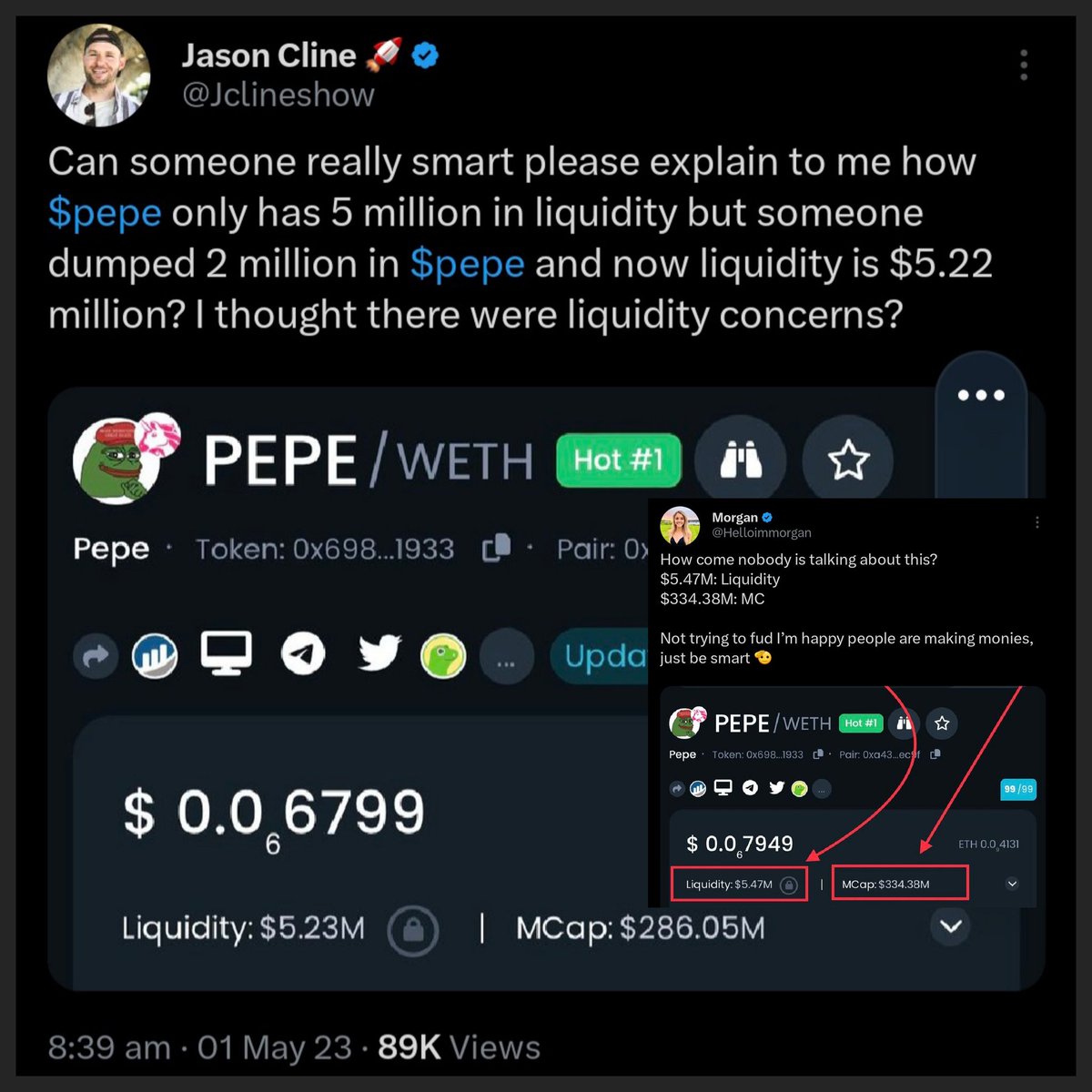 XJTrismegistus's tweet photo. If you fav #cytrofluencer is saying stuff like this after all the years they have been in this space, I think it's time to find new sources of information ๐ all these years and they still don't get how this works. How? ๐
#cyrpto101 #rip #pepe #howdoesthiswork https://t.co/SQQmQ22ERi