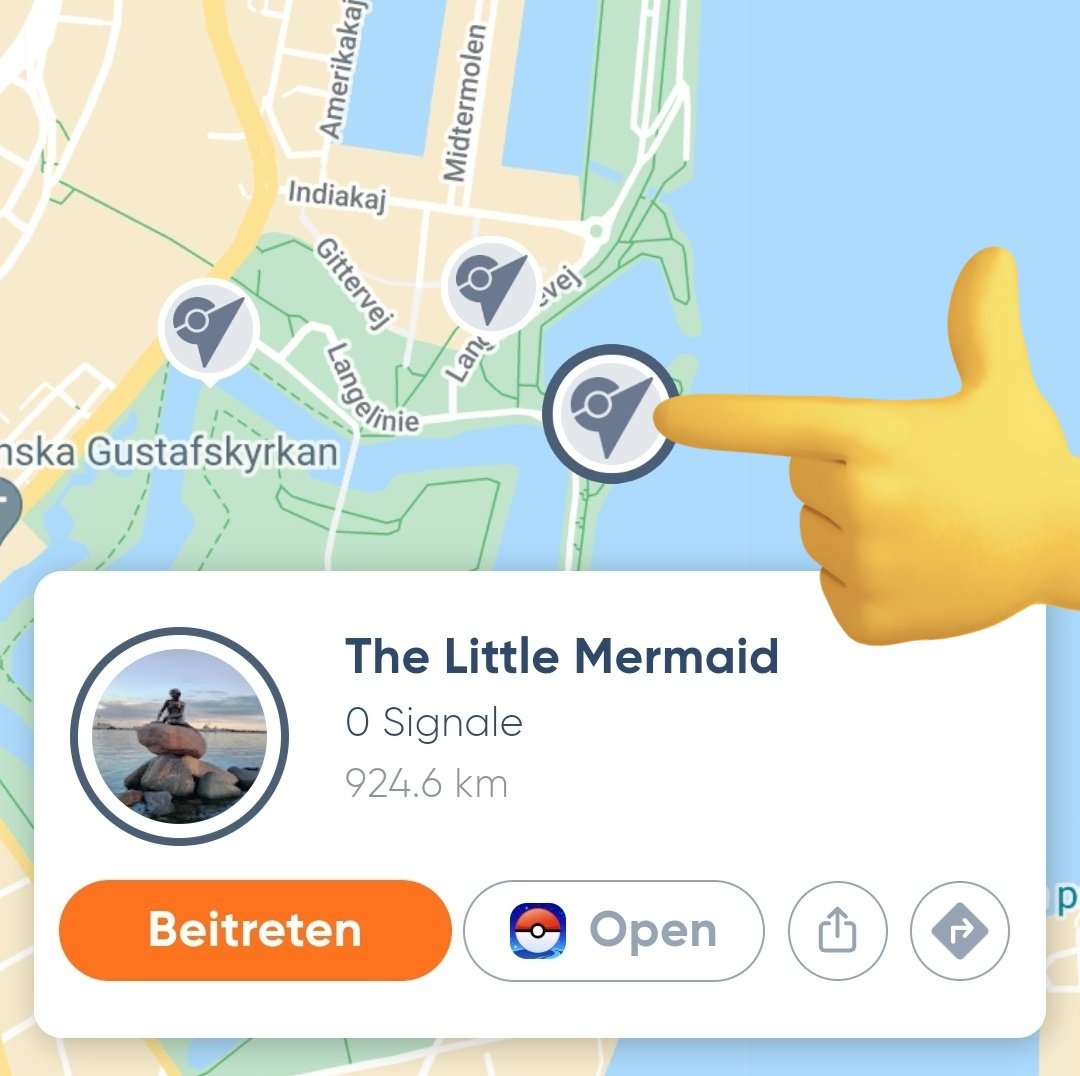 AlfredFimm's tweet image. 1996 bin ich mit Freunden nach Kopenhagen gesegelt. Dort kann man die Statue der kleinen Meerjungfrau bewundern. Als @GalaidaG eine Reise dorthin gemacht hat, habe ich sie um ein Bild von dem Pokestop gebeten. Könnt ihr euch meine Freude  vorstellen?

❤️😊🙂

#Pokestop #Campfire
