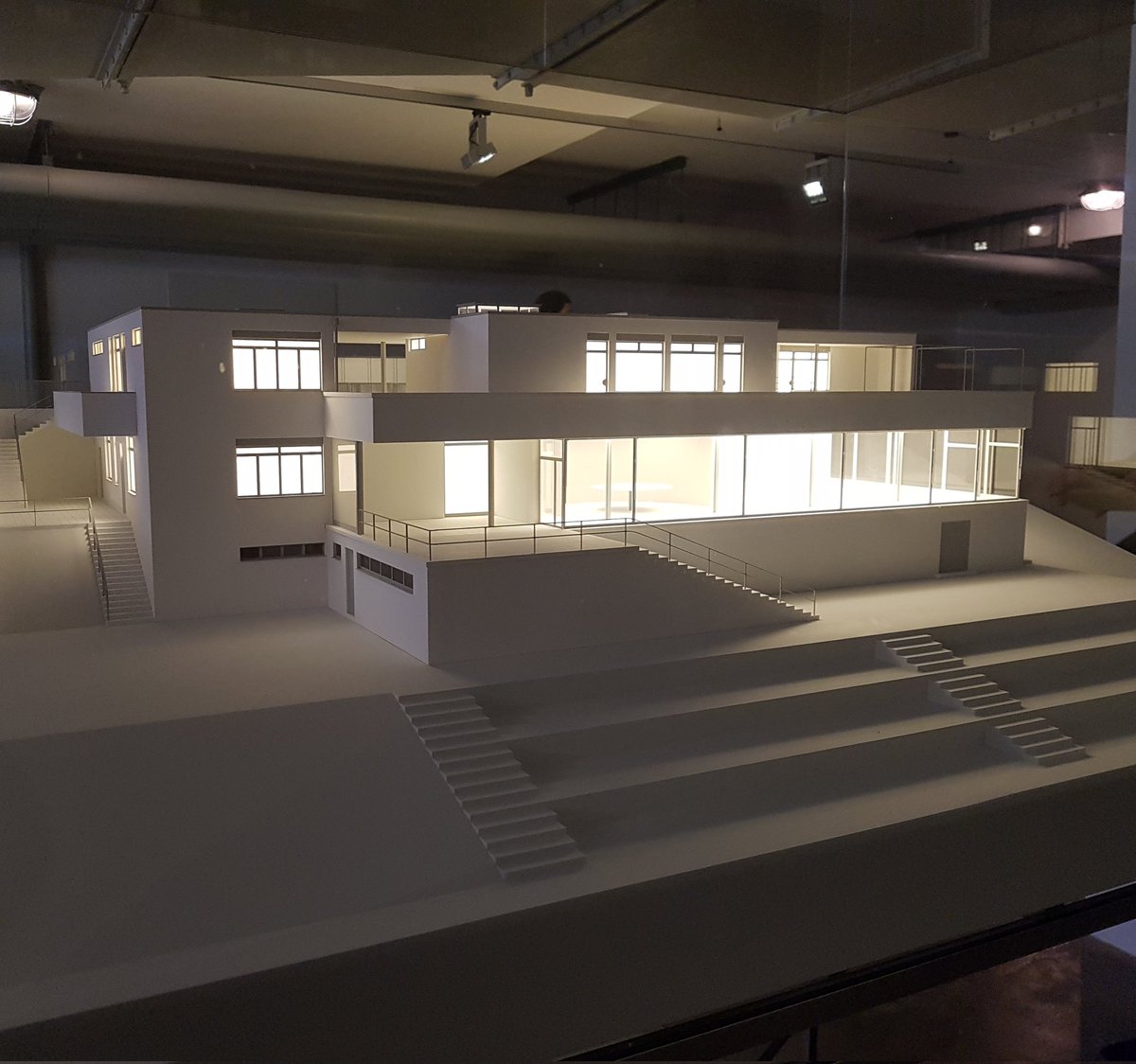 How wonderful to visit the Villa Tugendhat in Brno again. Here is the model of the building showing just what a jewel it is. The memory of the Tugendhat family remains very present throughout the house.