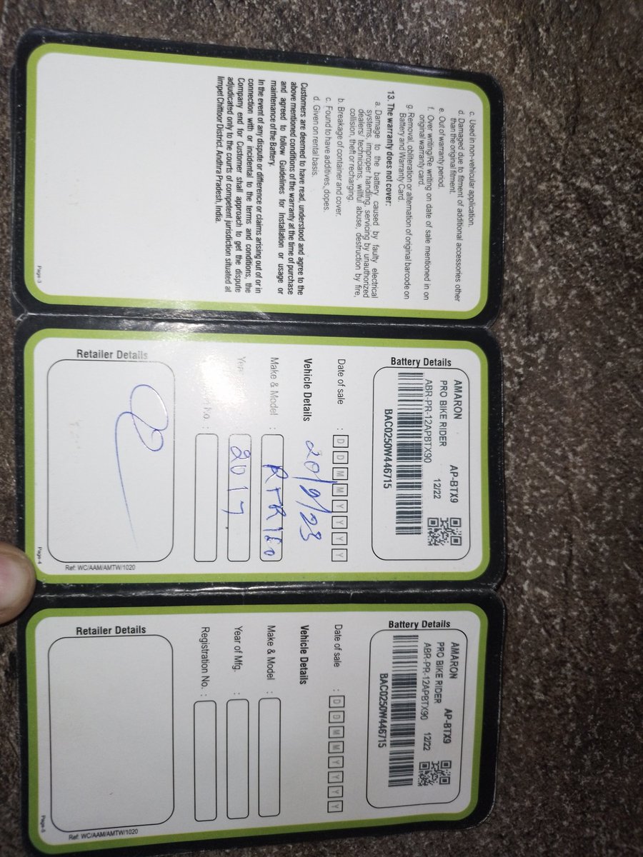 AtulCha81134439's tweet photo. Ye amaron ki aukat ..
2 month m battery bilkul kharab ho gyi hai .. 
Mathura Service centre NH2  jaao to Nakhre dikha rhe h..
Mene galti kr di battery purchase krke  ... pura paisa waste😟😟
@amaronofficial
#amaron https://t.co/Na4MnuaHEJ