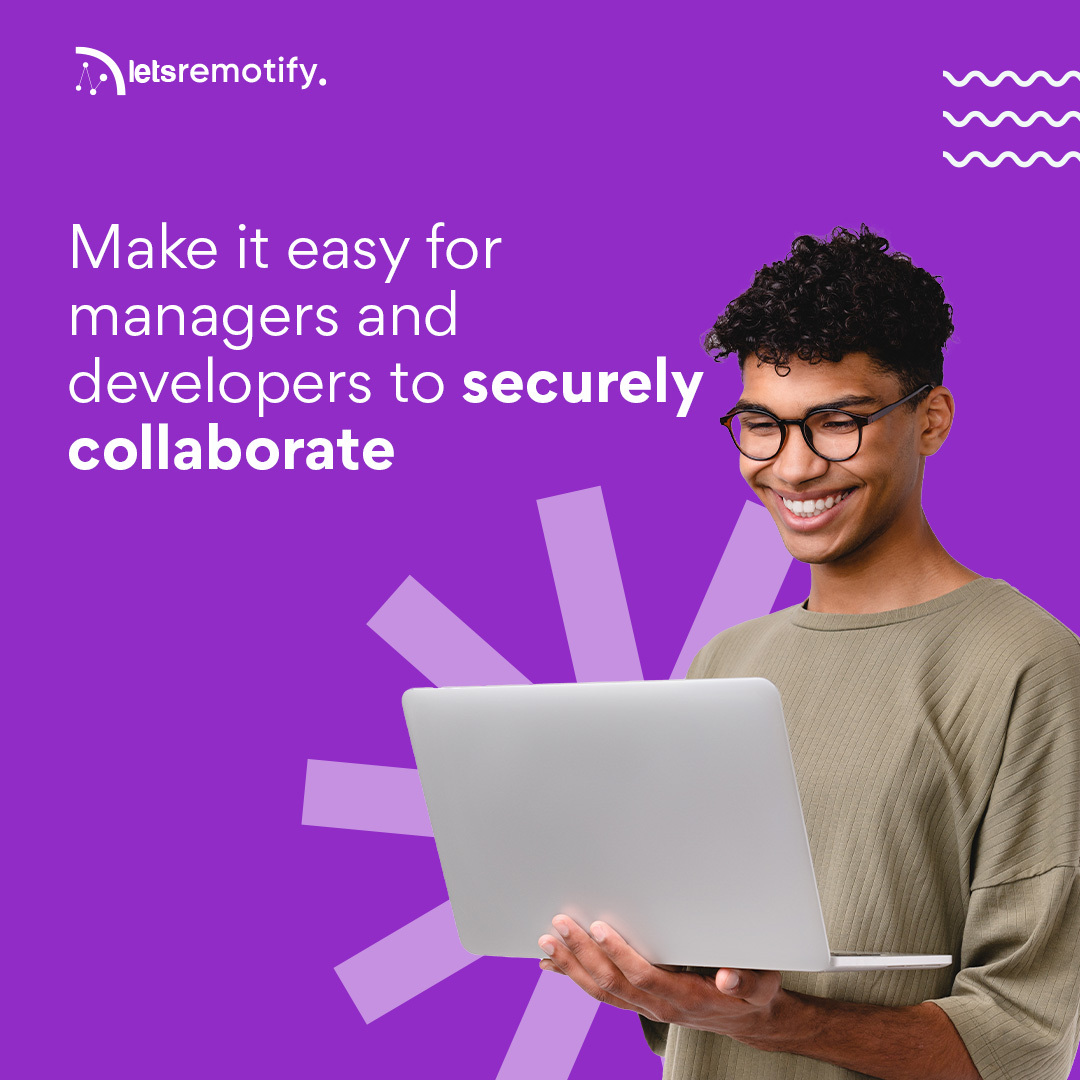 letsremotify's tweet image. Spin up your engineering dream team 🚀

Swipe ↔️ to know how #letsremotify simplifies hiring elite #RemoteDevelopers 👩‍💻👨‍💻

#siliconvalley #remotework #talent #talentcloud #hireprofessionals #engineeringjobs #remoteworker #softwareengineers #softwaredevelopers #talentacquisition