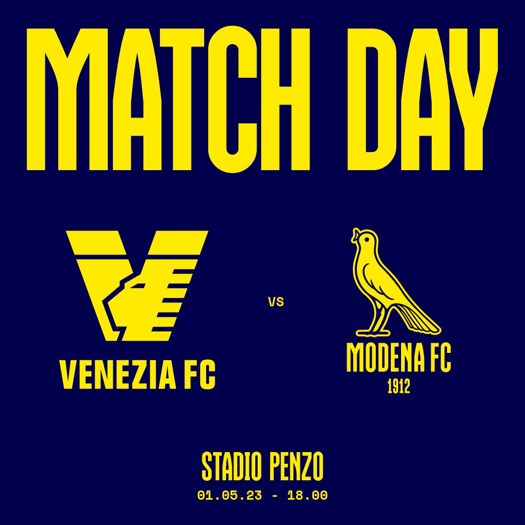 Modena F.C. Official on X: 🟡🔵 MATCHDAY ⚔️ 🏆 #SerieBKT