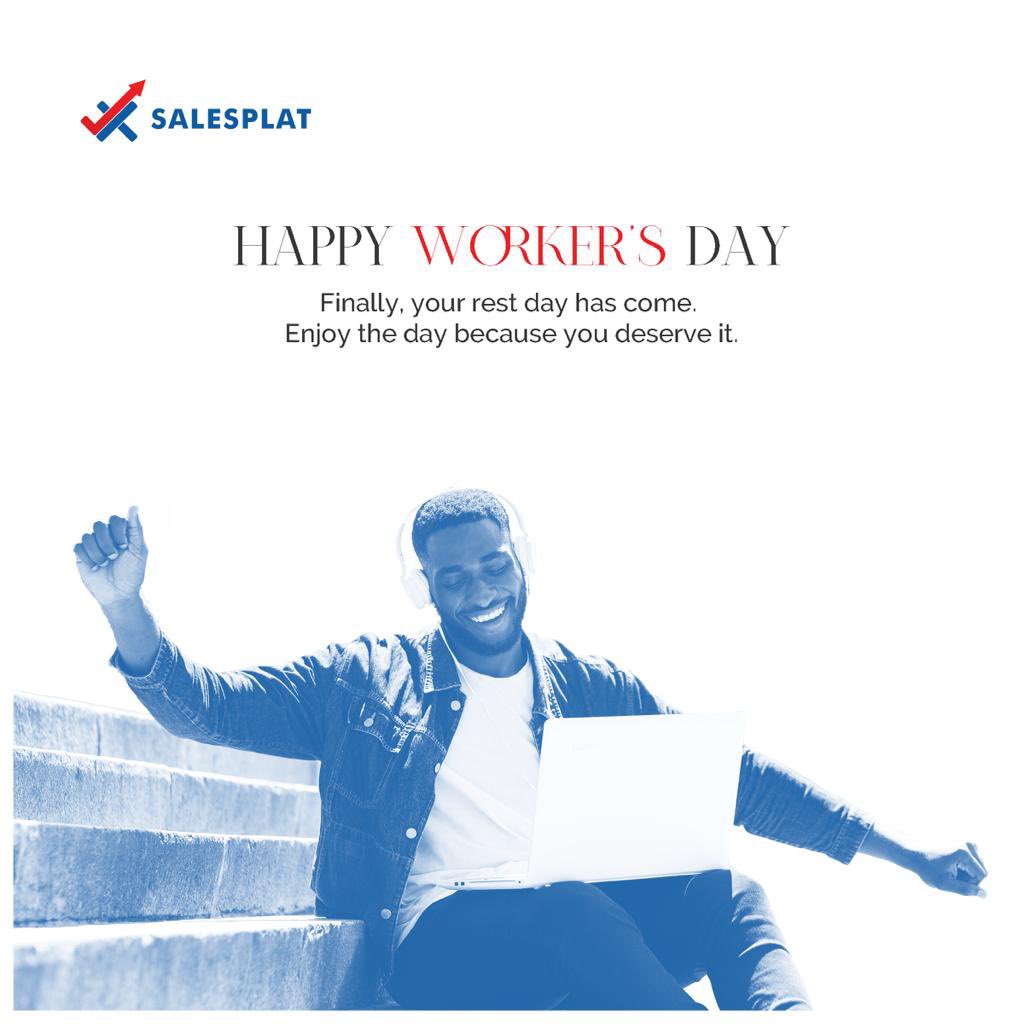 SalesPlat's tweet image. Happy Worker’s Day to all amazing Talents out there

Take the time to Rest... so you have all the strength to Grow... and Be Boundless ! 

And if you need anything... We dey for you ...

#WorkersDay #Salesplat