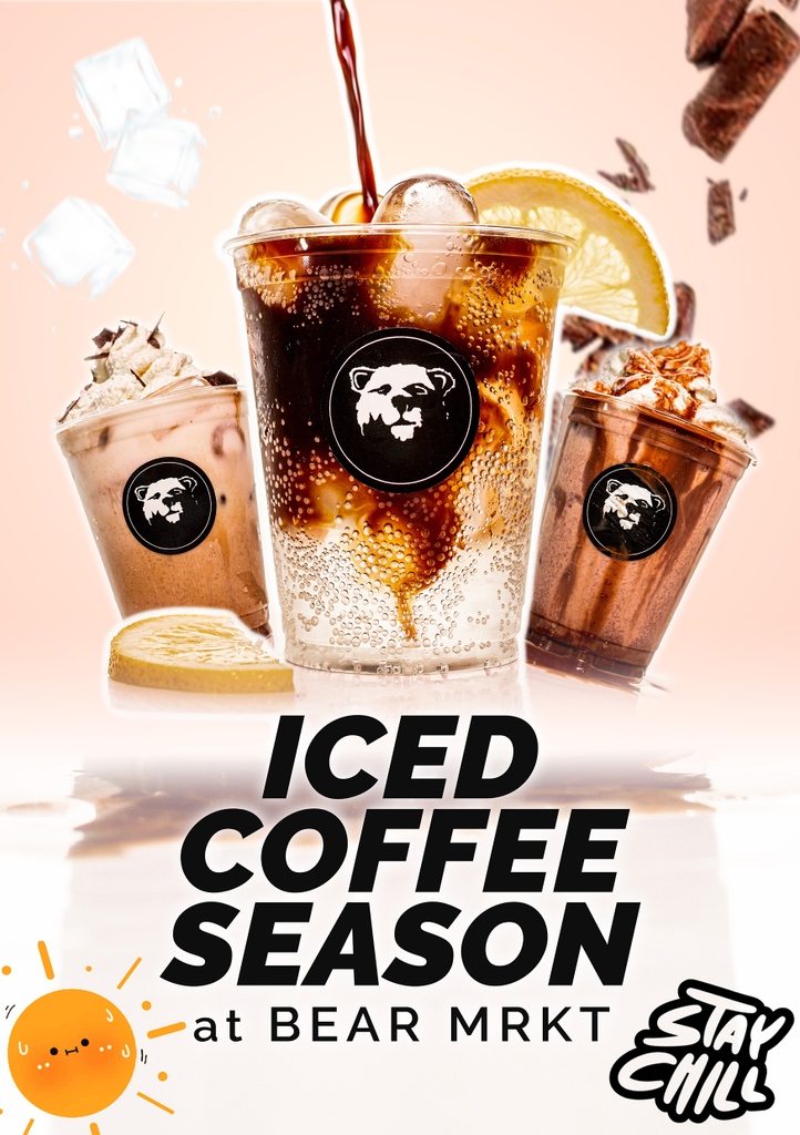 Can you feel the heat? 🥵

#IcedCoffeeSeason is back at BEAR MRKT! Our full range of iced coffees, including the brand new Vietnamese Iced Coffee, available in all our shops 🖤🐻

#bearmarketcoffee #icedcoffee #coffeelover
