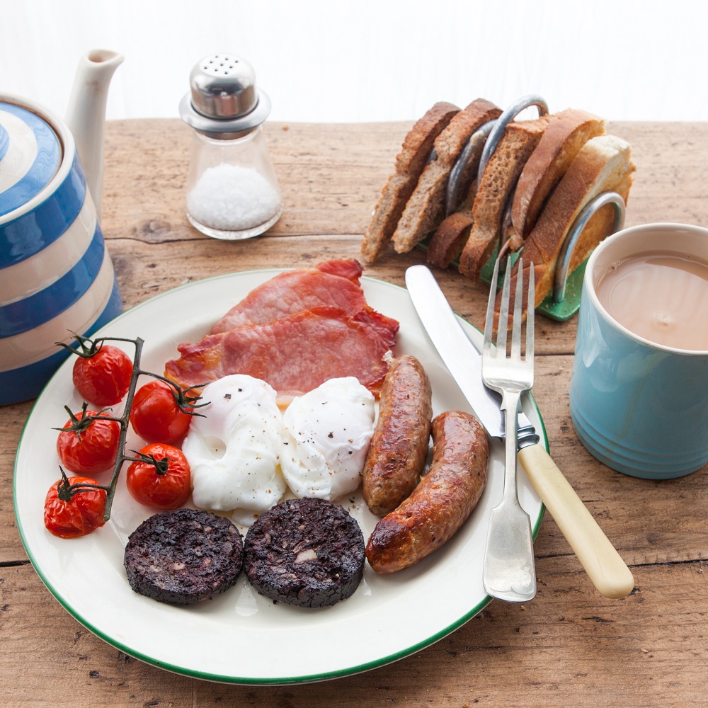 What does your bank holiday breakfast look like? As long as there is tea... we'll take anything!