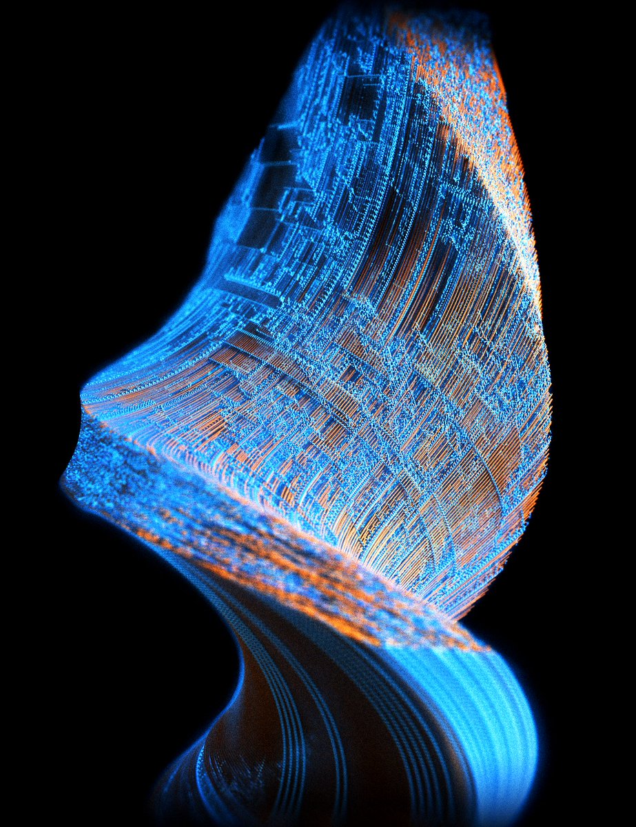 _monotau's tweet photo. The neon glow was not included in the final version of Chrysalis. In long-form series, it is difficult to incorporate certain elements due to excessive randomness. Nevertheless, it was an interesting experiment. I found this image while browsing the archives.

#genartclub #fxhash https://t.co/7rm1ef8L0o