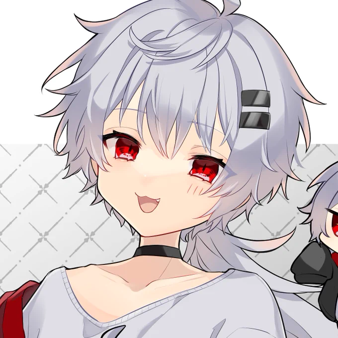 skeb納品です!夜刀神ルナさま(#YatogamiRuna )描かせていただきました リクエスト誠にありがとうございました