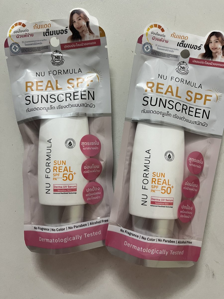prasattmak's tweet photo. ส่งต่อกันแดด Nuformula สูตรใหม่ กับ Loreal ตัวดังแถบแดงตุนมาเยอะใช้ไม่ทันแง 
หลอดละ 350- 
เหมาหมดราคาลดได้อีก
#ไว้ขายของห้ามรีวิวโว้ยย #ส่งต่อสกินแคร์มือสอง #ส่งต่อ #ส่งต่อเครื่องสําอาง #ส่งต่อสกินแคร์ #ส่งต่อเครื่องสําอางค์ #ส่งต่อกันแดด https://t.co/CfQmO3u0wN