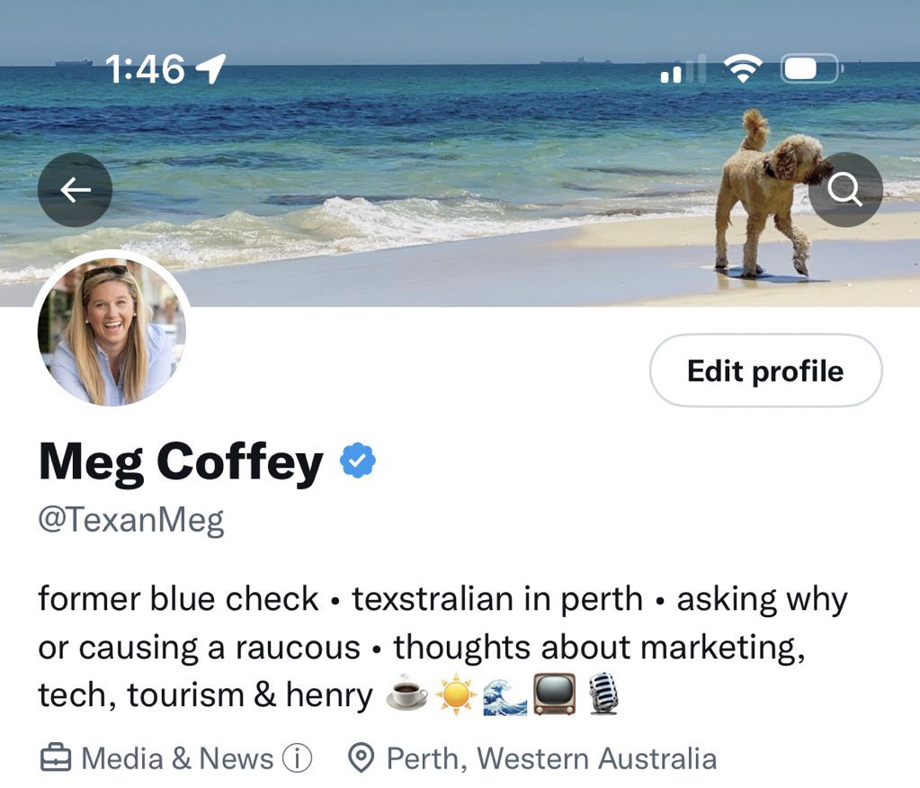 Want your blue check back for free? 

Change your profile to “former blue check” and it’s done. 

(He really is an idiot isn’t he?!)