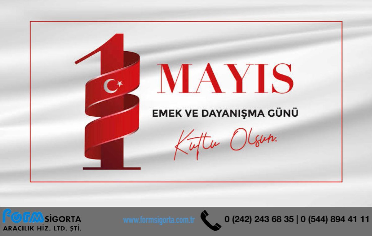 formsigorta07's tweet photo. Ülkemizin gelişmesi ve kalkınması için emek veren, herkesin Emek ve Dayanışma gününü kutlarız. https://t.co/Lr4pDyn6VF