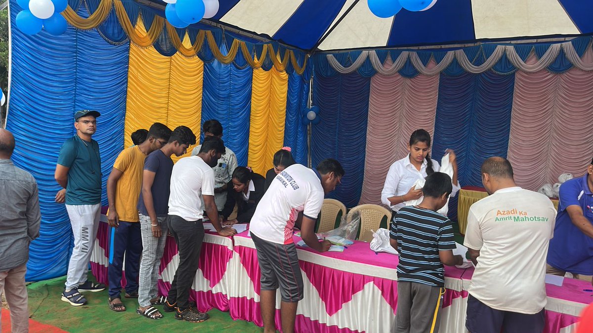 KkCyclothon's tweet photo. With our long list of participants joining us, our registration desk is ready at Karaikal to allow everyone in! 

Performing at full force at Karaikal Cyclothon 2023! 
#KaraikalCyclothon #Saksham #FuelConservation https://t.co/oqUGz2L3Pf