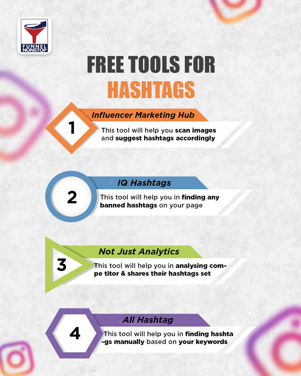 Free Tools For Hashtags📍
Are you finding it difficult to find the right hashtag for your page to grow?🤔
#instagrammarketing #socialmediamarketing #socialmediaexperts #socialmedia101 #instagramgrowthexpert #socialmediatipsandtricks #contentmarketing101 #igtips