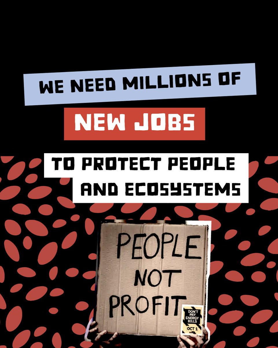 SpringIsRising's tweet photo. Let's reimagine energy systems that we control, that create jobs, not emissions 📣 #MayDay

Confronting climate change means we need millions of new jobs to protect people and ecosystems 🔧

We can build an economy that is regenerative, that heals as it grows 🌎 #SpringIsComing https://t.co/WXSFWiNMgl