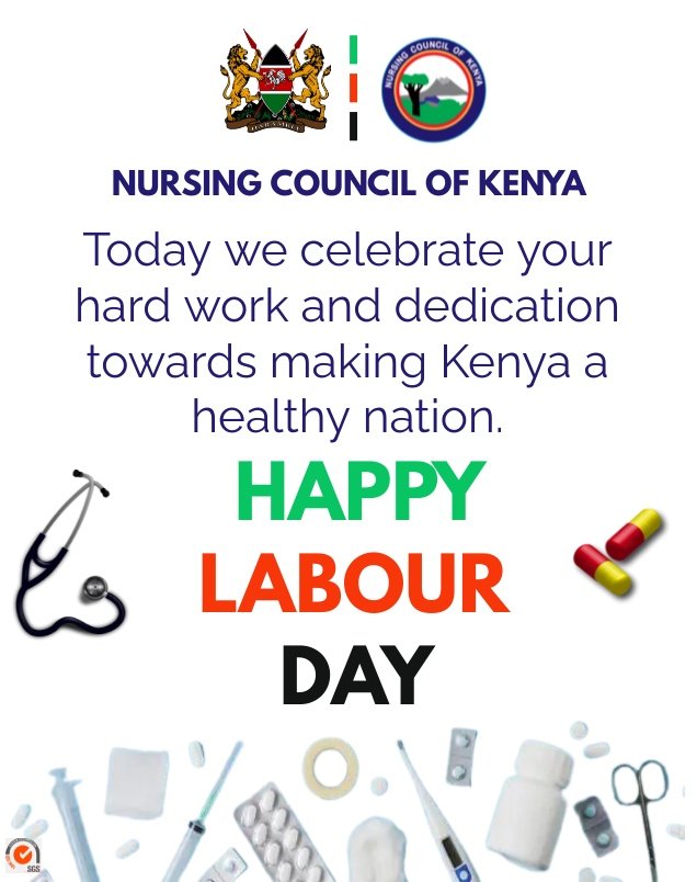 NCKenya's tweet photo. Today we celebrate your hard work and dedication .⚕️🏥👨🏾‍⚕️👩🏾‍⚕️💉💊🩺 towards making Kenya 🇰🇪 a healthy ❤️‍🩹 nation

#HappyLabourDay2023 https://t.co/KWAVUyEPVe