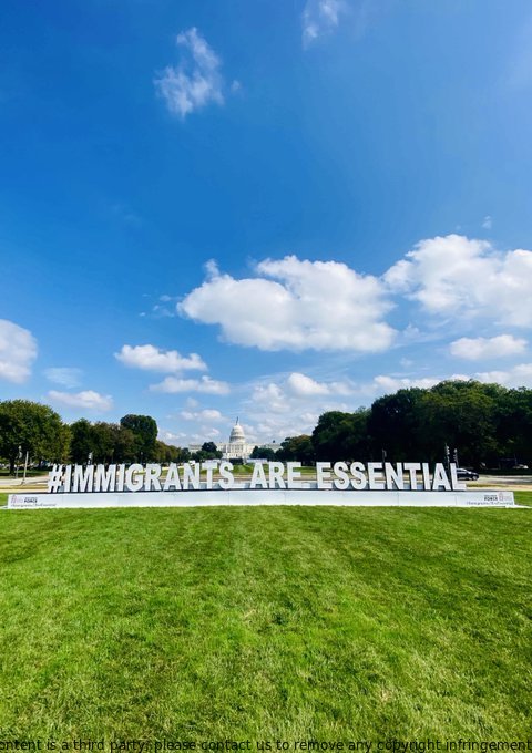 Join us LIVE in Washington, DC at the National Mall to show your support for immigrant essential workers and urge Congress to protect them. Let's demand recognition for their contribution towards society. #ImmigrantsAreEssential #Spider-Man