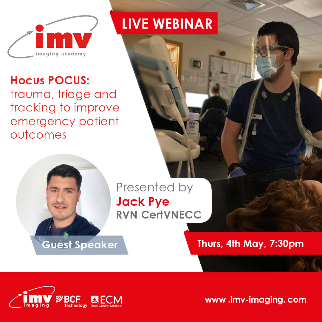 🎉 It's Veterinary Nurse Awareness Month in May, and we're excited to celebrate with our free live webinar ‘Hocus POCUS: trauma, triage, tracking and improving emergency patient outcomes’ featuring IMV's very own Jack Pye! 🐾💻
𝐒𝐢𝐠𝐧 𝐮𝐩 𝐡𝐞𝐫𝐞:
hubs.ly/Q01N8dRr0