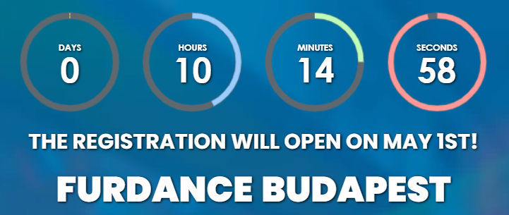 FurdanceBP's tweet photo. Hewooo!

Don't forget that registration for Furdance Budapest 2023 opens today at 20:00 CEST!

Be ready to be among the "Top 10"!

Information and new programs before registration:
https://t.co/jnA08YG113 https://t.co/Y9JbbibwbQ