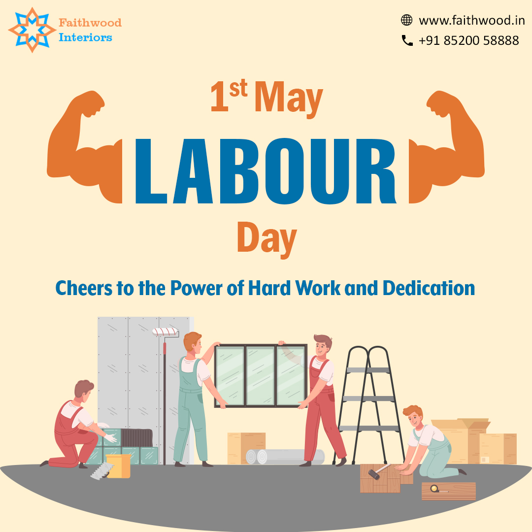 Happy May Day! Let's celebrate the hard work and dedication of workers everywhere. At Faithwood Interiors, we understand the hard work and dedication it takes to create something truly beautiful. 

#MayDay #FaithwoodInteriors #HomeDecor #InteriorDesignInspiration #WorkersDay