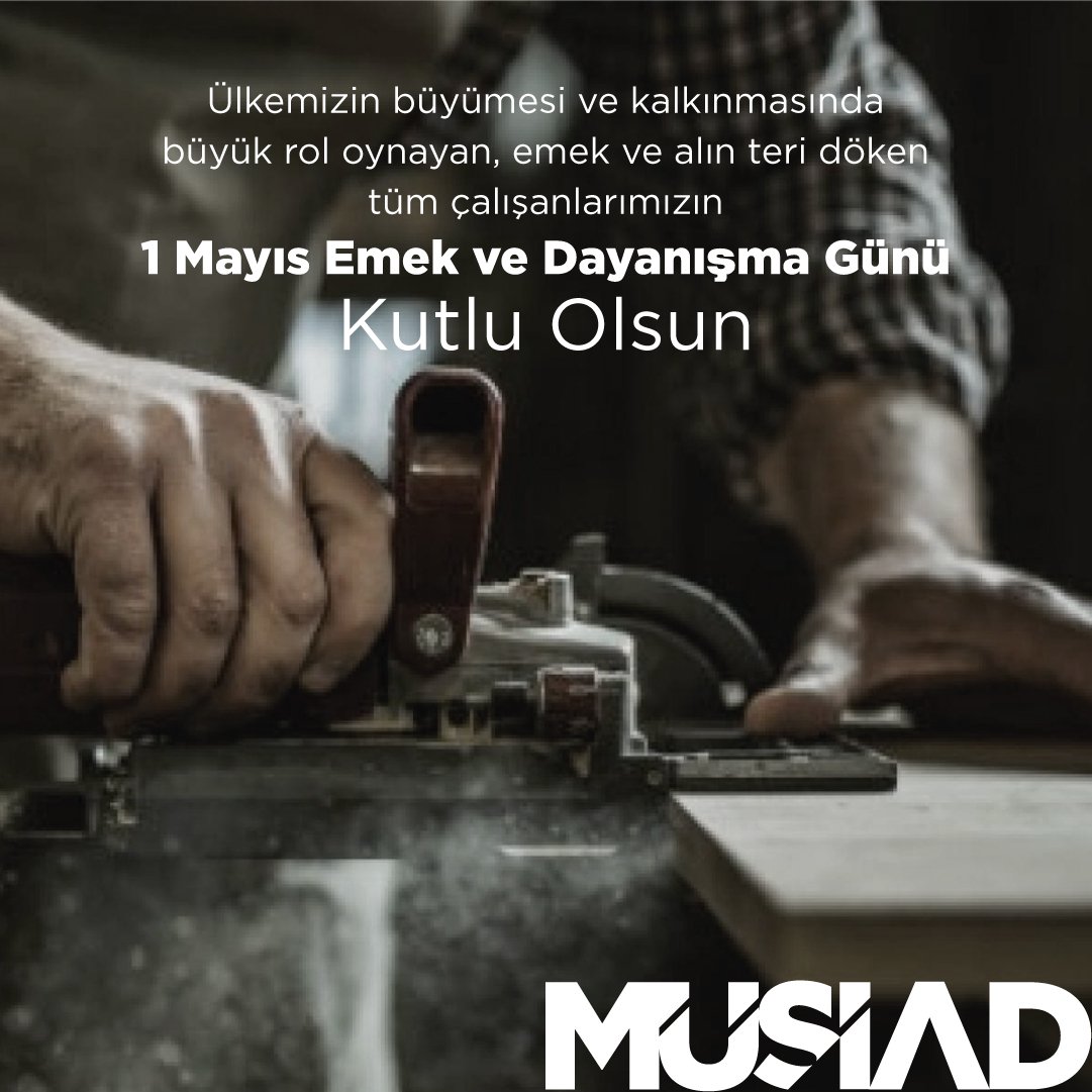 En büyük sermayesi emek ve alın teri olan, her daim görevini fedakarlıkla yerine getirerek üreten ve güçlü Türkiye'nin inşasında önemli rol oynayan işçi kardeşlerimizin ve tüm çalışanlarımızın #1Mayıs Emek ve Dayanışma Günü’nü tebrik ediyoruz.