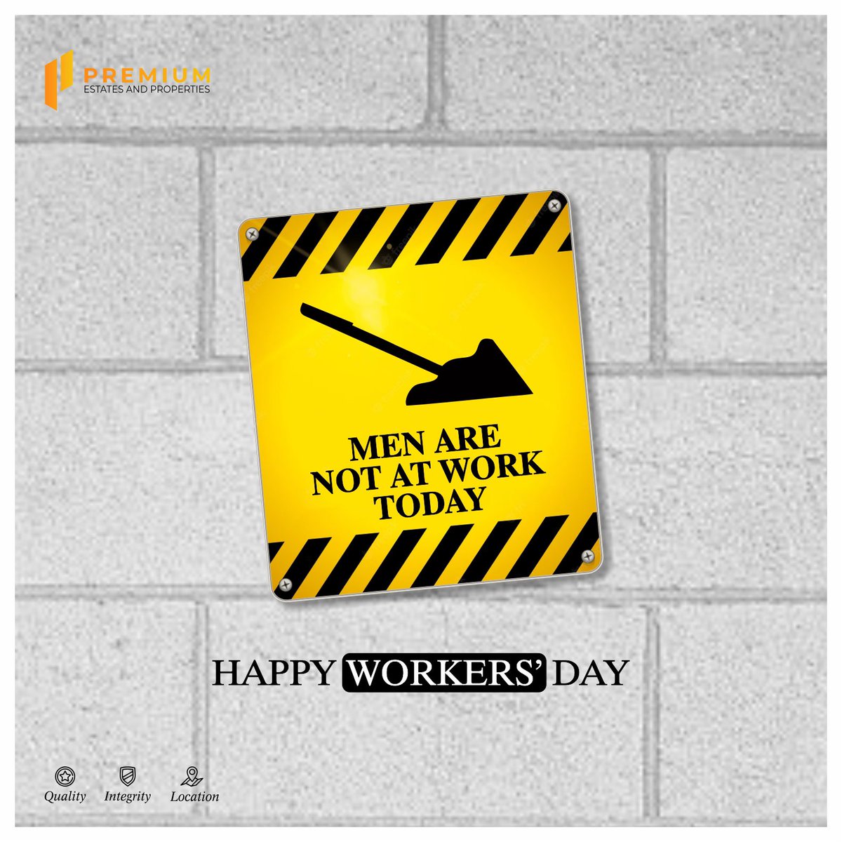 Premium_002's tweet photo. Happy Workers' Day! Today we celebrate the contributions of workers around the world and to recognize the hardworking individuals who make our real estate industry thrive. Whether you're a builder, a contractor, a property manager, or a real estate agent like myself, your https://t.co/aBYom8oLjY
