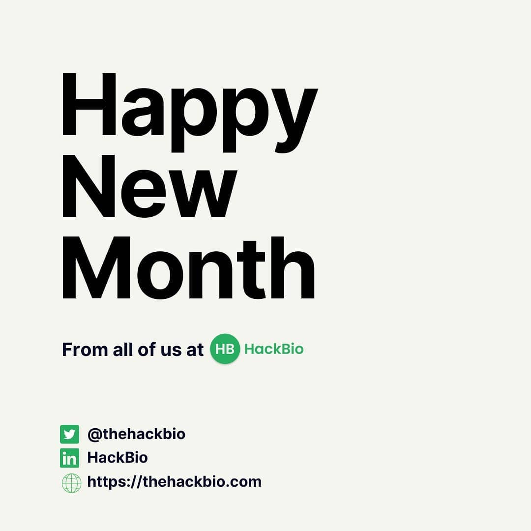 TheHackbio's tweet image. Happy new month! May all your dreams and hard work pay off

Cheers to a productive month🎉🎉

#hackbio #newmonth