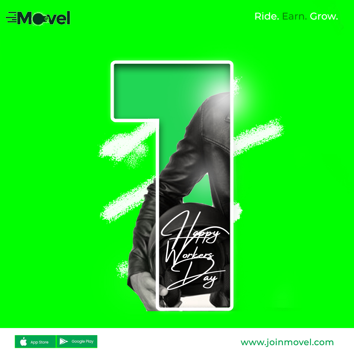 joinmovel's tweet photo. Happy International Workers' Day! Today we celebrate the hardworking people who make our world go round. We are grateful for your dedication and commitment to your jobs and we thank you for your contribution.
#mayday #happynewmonth #NewWeek  #workersday #movel https://t.co/5Pe6NzRtGt