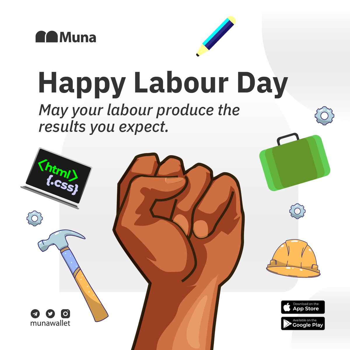 ogawallet's tweet photo. Happy Labor Day! Wishing you a well-deserved break and a chance to reflect on the value of your hard work. Enjoy the day!

#LabourDay #MayDay #WorkersDay #MondayMotivation https://t.co/LbCPOSisP0