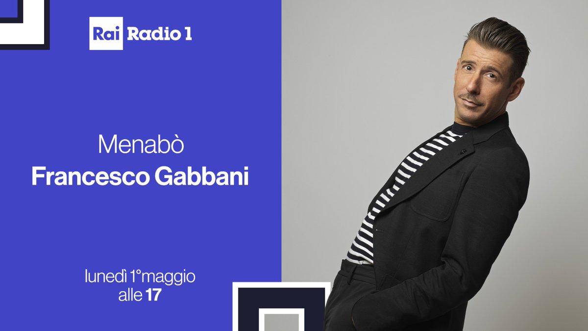 🎵In attesa del #CiVuoleUnFioreTour
<a href="/frankgabbani/">Francesco Gabbani</a> oggi partecipa al #concertone del #1maggio a Roma. 

✳️Alle 17 sarà ospite a #Menabò con <a href="/claudiodeto/">Claudiodeto</a>, <a href="/Framalaguti/">Francesca Malaguti</a> e <a href="/Maxycek/">Massimo Cecchini</a> e sarà l'occasione per parlare di #lavoro, di #musica e di #ambiente. Non mancate! 🎵