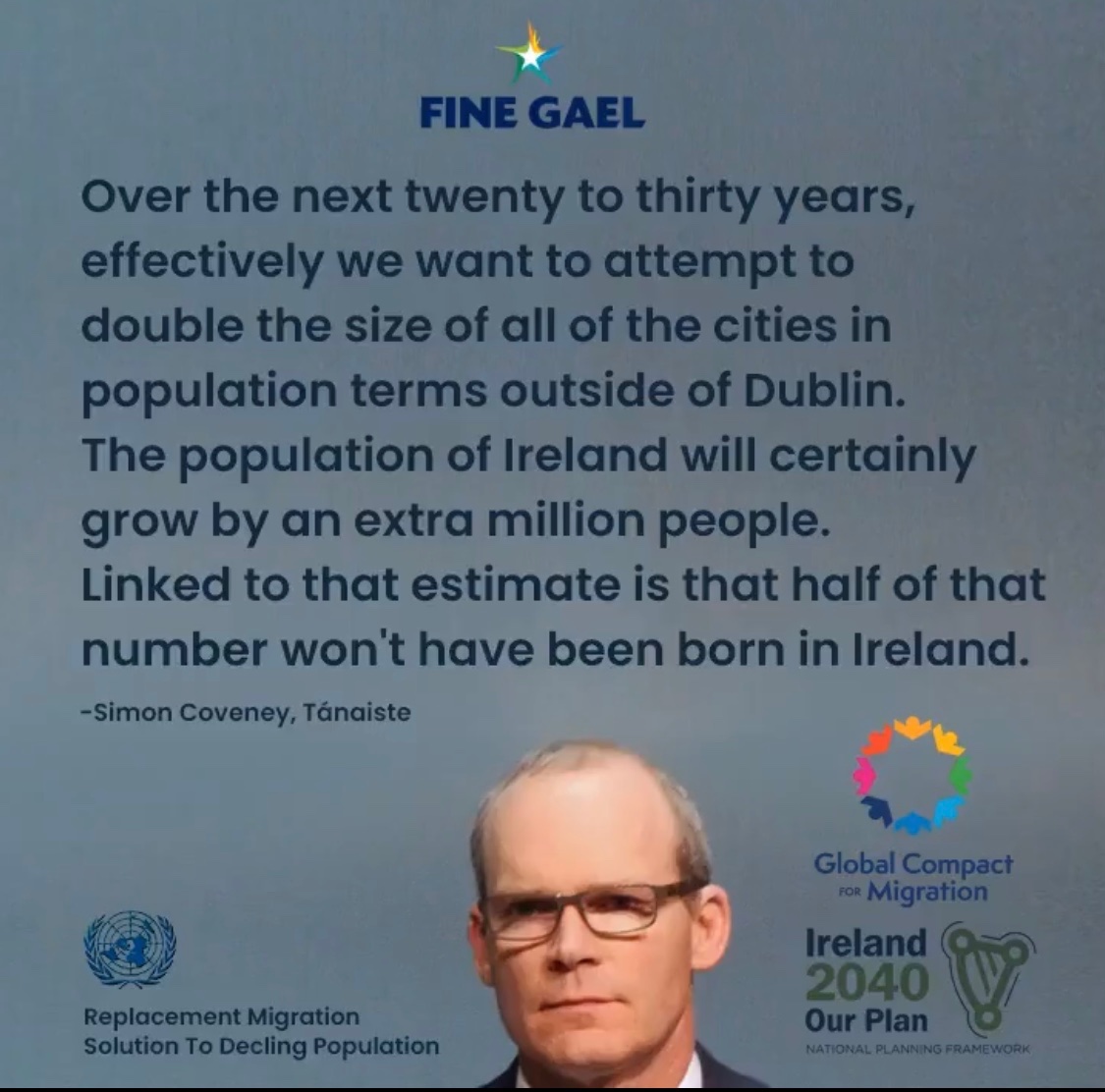 sarahlmull82's tweet image. He doesnt want -#UncontrolledImmigration  

2 Play apart in🇮🇪#Politics 

We as Irish people should #IGNORE the MASSIVE influx of ALL SORTS in2 our country takin our houses for our future generation 

Tired of 🗣out AGAINST this😔  - someday ILL close the book &amp;amp; say I really TRIED