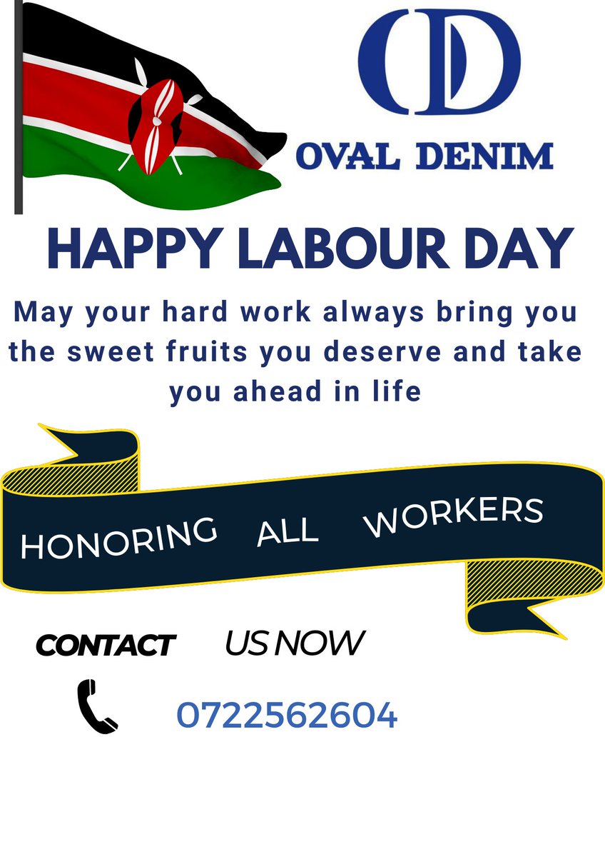 ovalcollection's tweet photo. Happy labour day. https://t.co/u6zsMddnSx