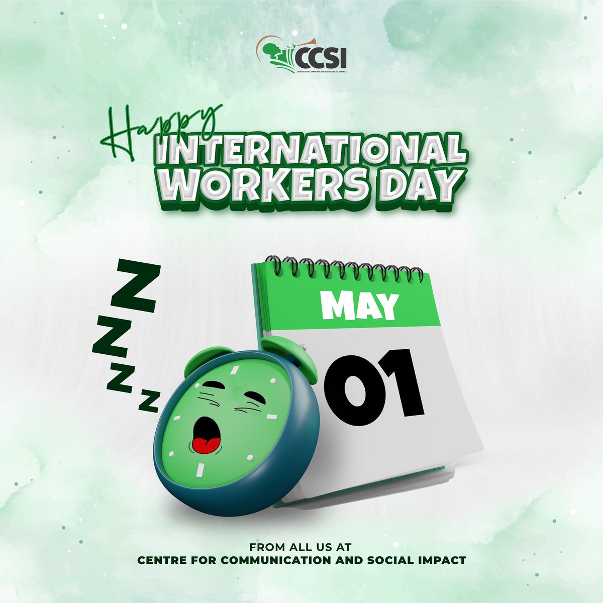 CCSImpact's tweet photo. “There is virtue in work and there is virtue in rest. Use both and overlook neither.” — Alan Cohen.

We wish you a happy #workersday ! 😀 
Rest, treat yourself, engage in a relaxing hobby and stay safe 👏🏾 https://t.co/gMI89xf2ab