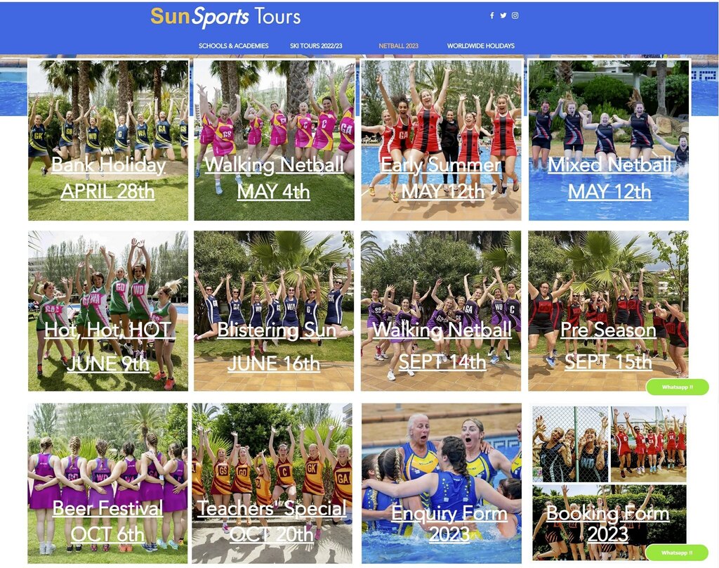 SunSports NETBALL WEEKENDS in Spain !
When are YOU coming ? 🌞🥂🥰 instagr.am/p/CrsUB4-KxPg/
