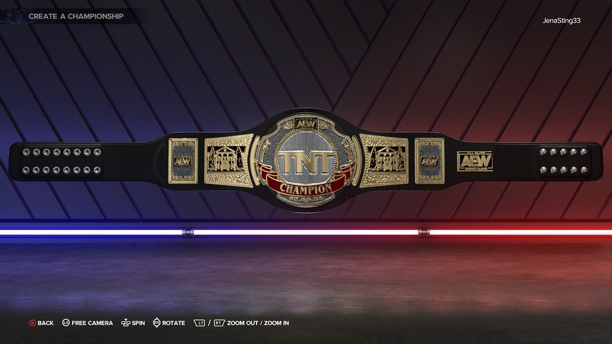 Jena_Sting's tweet image. More belts in coming #AEW #WWE2K23