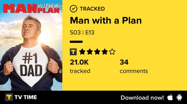 WalBour84's tweet image. I've watched S03 | E13 of Man with a Plan! #manwithaplan  tvtime.com/r/2NzGp #tvtime