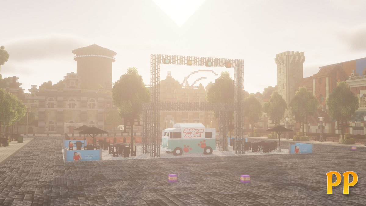 PlopsaP's tweet image. 🇫🇷 Etes-vous déjà parti à la conquête de la place centrale pour y découvrir la multitude de décorations et façades qui la compose?

#Plopsaproject #minecraft #serverminecraft #plopsaland #lapanne #parcattraction #belgique #attraction #jeuxvideo #javaedition #question #decoration