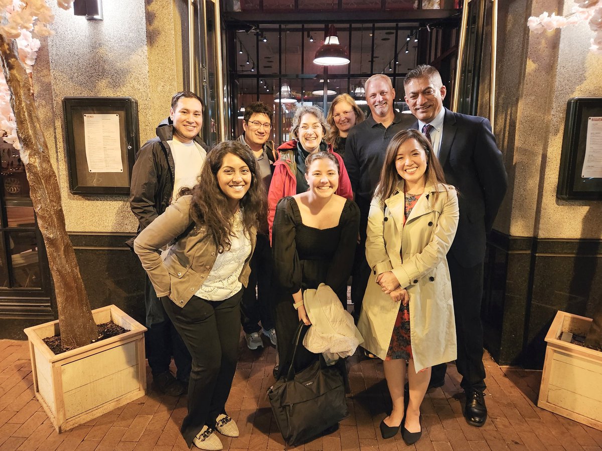Yet again, I forgot to grab a group photo earlier in the evening at our <a href="/UTHealthNeo/">UTHealth Neonatology</a> dinner at <a href="/PASMeeting/">Pediatric Academic Societies</a>, but here is the group that helped close the restaurant!  <a href="/UTHealthHouston/">UTHealth Houston</a> <a href="/McGovernPeds/">UTHealth Houston McGovern Pediatrics</a> #PAS2023