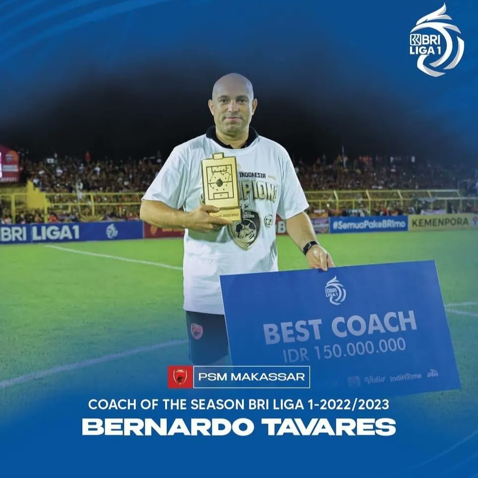 Congratulations to all the players, the staff and all the supporters who supported us.
Best Coach and Best Player (Pluim) of the Season 2022-23
4 players (Yuran, Yance, Yakob, Pluim) in the best 11 of the Season
We lose together, we win together! #ewako #ewakopsm #psmmakassar