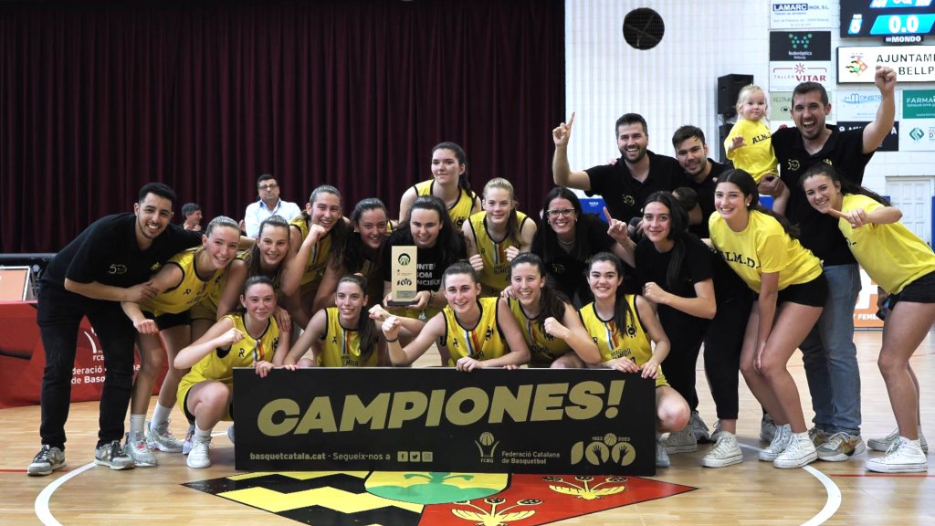 #CadetBQ🏀 / El Basket Almeda és el nou CAMPIÓ de Catalunya Cadet Femení Preferent a #Bellpuig. Enhorabona!

💯 #a100ambelBasquet🏀

🙅‍♀️ #DemanaCANVI

➡️ basquetcatala.cat/noticies/10034
📸 flickr.com/photos/fcbq/al…